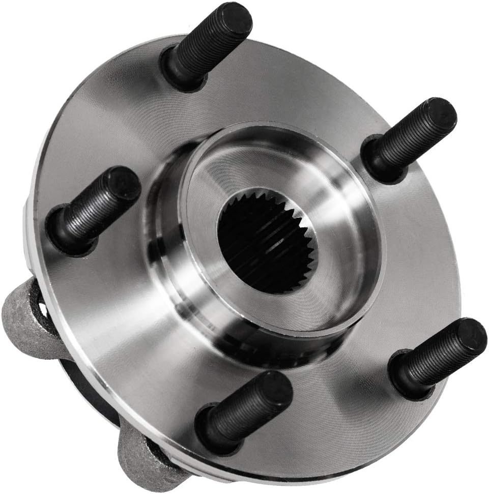 AUQDD 513298 x2 (5 Lug Hub) Front Wheel Hub and Bearing Assembly Compatible With 2007-2012 Nis-san Sentra 2.5L,2008-2013 Rogue 2014-2015 Rogue Select