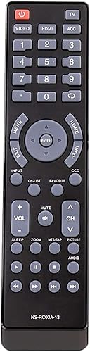 Beyution NS-RC03A-13 - Control remoto de repuesto para Insignia TV NS-29L120A13 NS-19E310A13 NS-19E320A13 NS-22E340A13 NS-24E340A13 NS-32D120A13