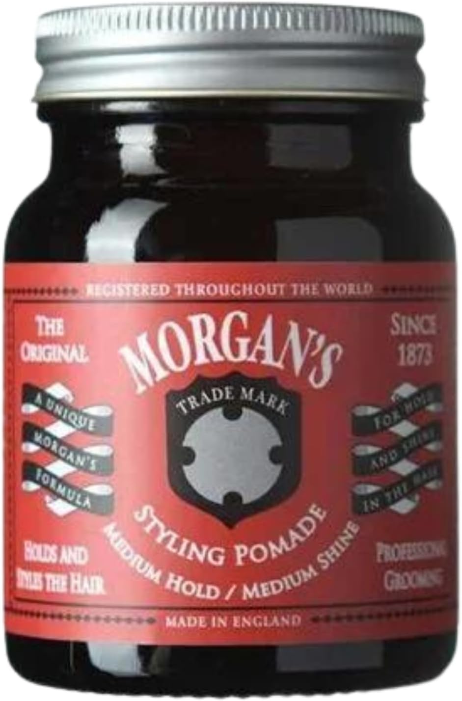 Morgan Styling Pomade with Medium Hold and Shine, 0.22 Pound