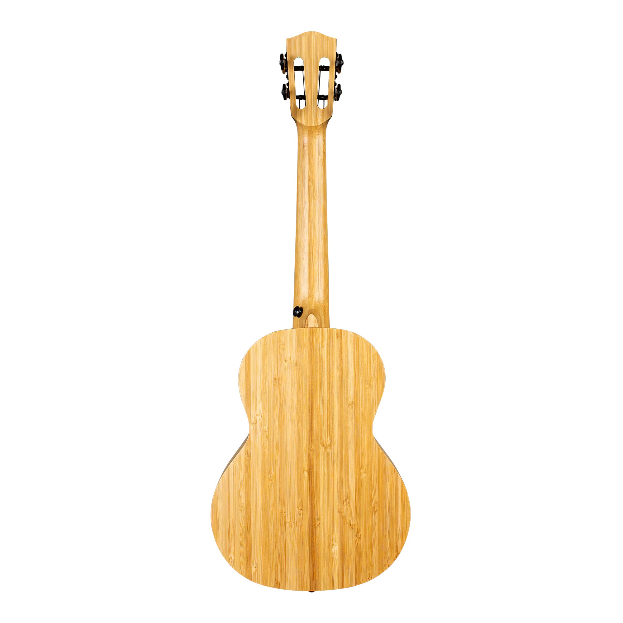 Cascha Bamboo Natural Tenor Ukulélé pour adultes et enfants avec 3 médiators et poche rembourrée – Ukulélé en bambou pour débutants ou avancés – Cordes en carbone de qualité supérieure