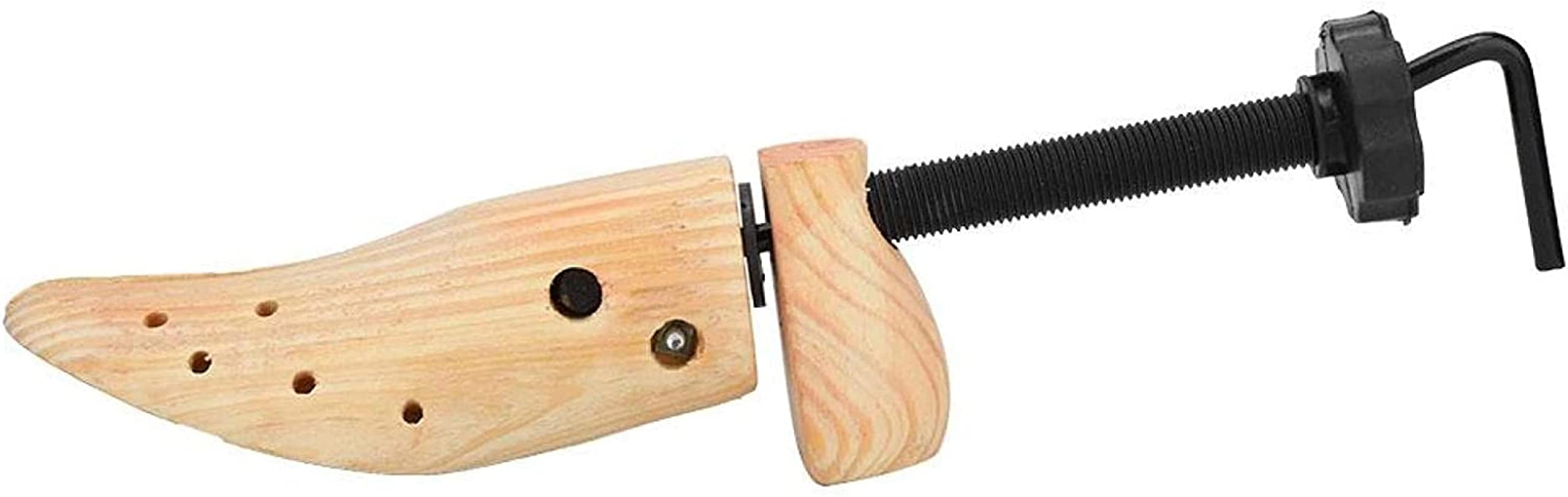 REVAHI Barella per Scarpe, modellatore per Scarpe in Legno di Pino Professionale Liscio Durevole e Pratico, Scarpa per la casa con Piedi Larghi