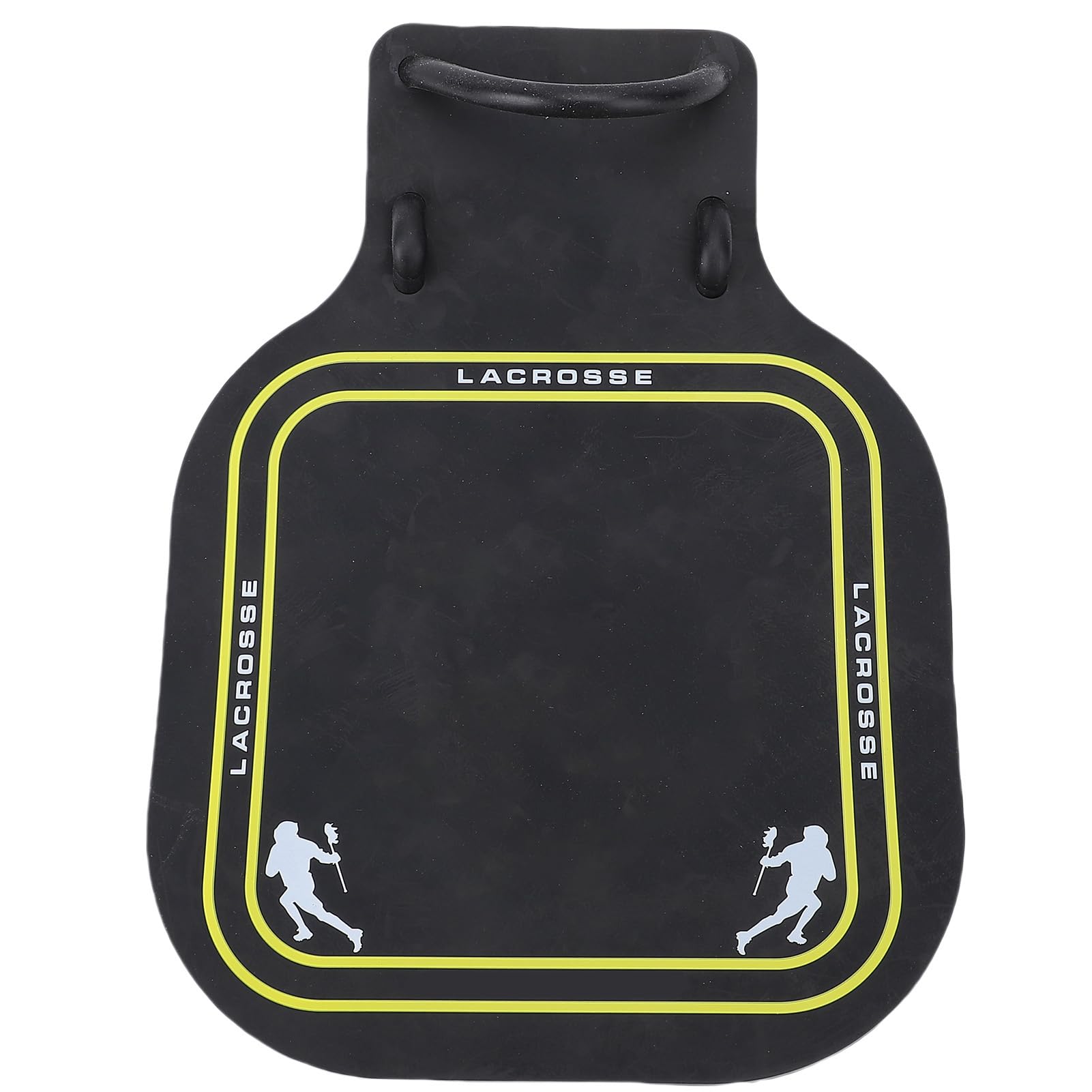 Obiettivo per allenamento di lacrosse Pratica accurata Forniture sportive Materiale composito resistente Design quadrato per uso interno ed esterno 2 pezzi con borsa