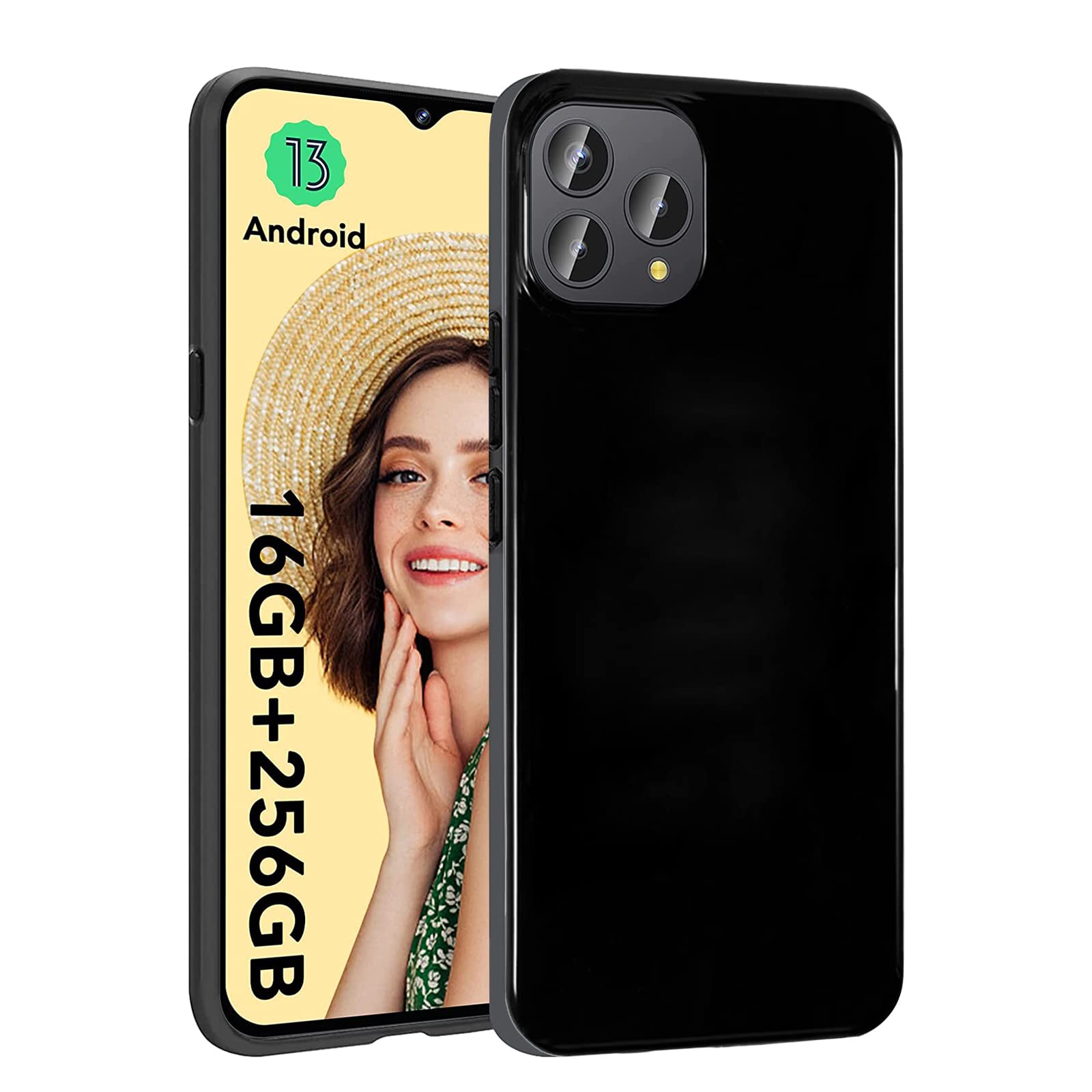 Custodia in TPU Compatibile con Cubot KingKong Star, Cover Protettiva Morbida e Antiurto con Ritagli Precisi e Design Sottile Antigraffio (Nero