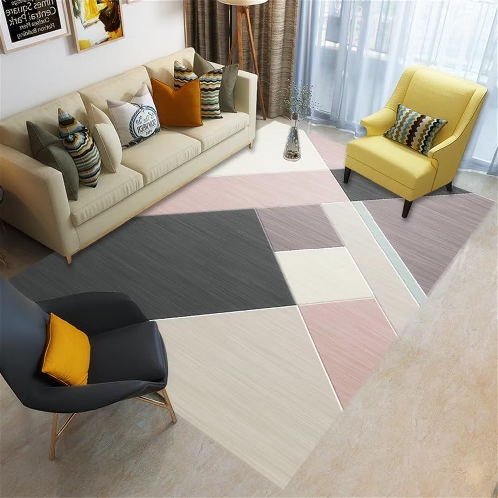 Tapis cuisine et restaurant à rayures rouges pour une décoration dynamique