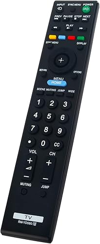 Miniatura 2 de Nuevo RM-YD080 RMYD080 Control remoto de repuesto para Sony Bravia LCD LED TV KDL-46BX450 KDL-40BX450 KDL-40BX451 KDL-46BX451 KDL-22EX350