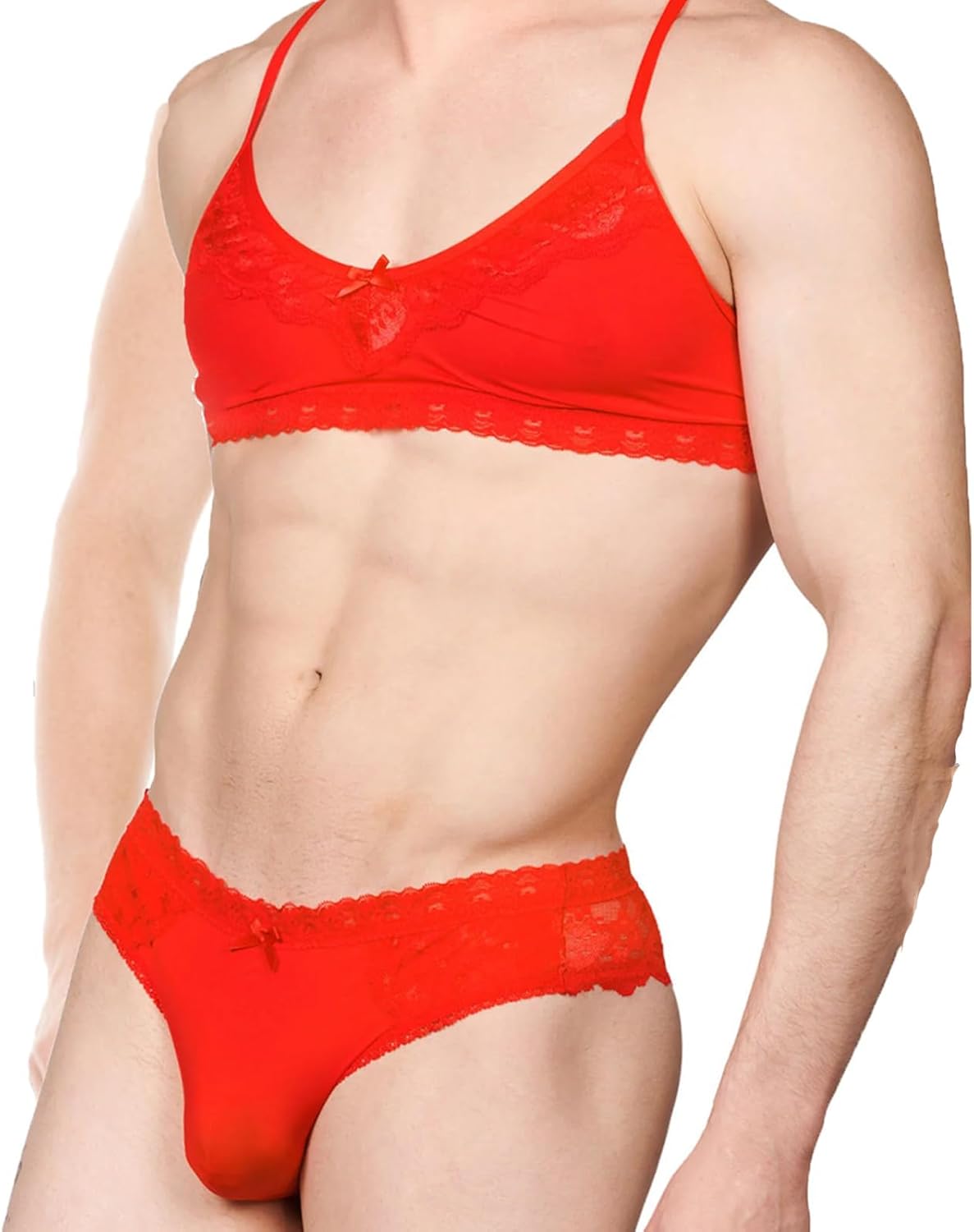 Lingerie Set For Men, Sexy Bra And Underwear G String Exotic Man GayPanty, Sissy Panties Femboy,