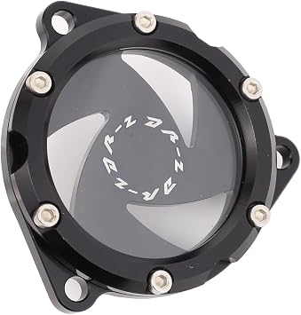 Oil filter cover compatible with DR-Z400 /DR-Z400E /DR-Z400S /DR-Z400SM / LT-Z 400 /, made of aluminum alloy and cut by CNC.Motorcycle Starter Idle Gear Cover Black