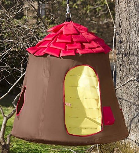 Magic Cabin Go Hangout HugglePod Hanging Play Tent Tree Fort - Indoor or Outdoor Use - 54 H x 45 W