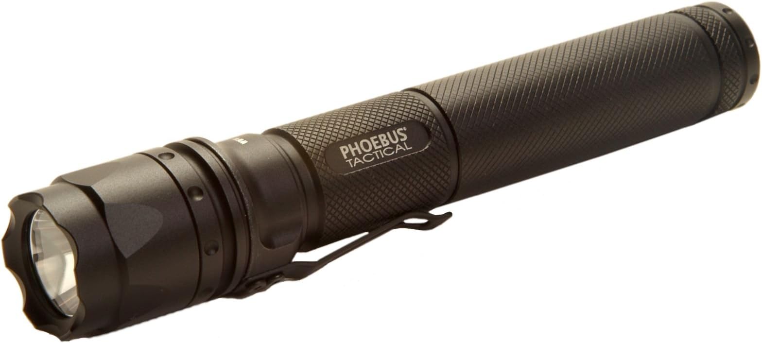 RTC-1.5 Rescue Convertible LED Flashlight, Black