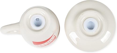 Miniatura 4 de Salero y pimentero de cerámica para café caliente y dona