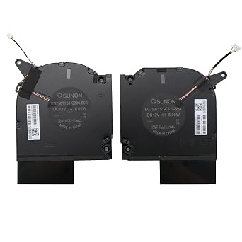 BestParts New CPU+GPU Cooling Fan Replacement for HP OMEN 16-WF 16-XF, 16-wf0000 16-xf0, P/N N44737-001, 12V Fan