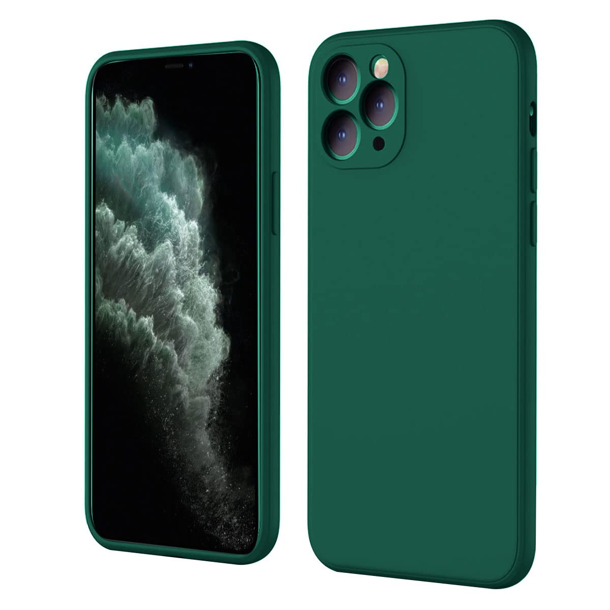LIRAMARK Silicone Soft Back Cover Case for Apple iPhone 11 Pro (Silicone Green) (B0BZ86ZYKS) Amazon Price History, Amazon Price Tracker