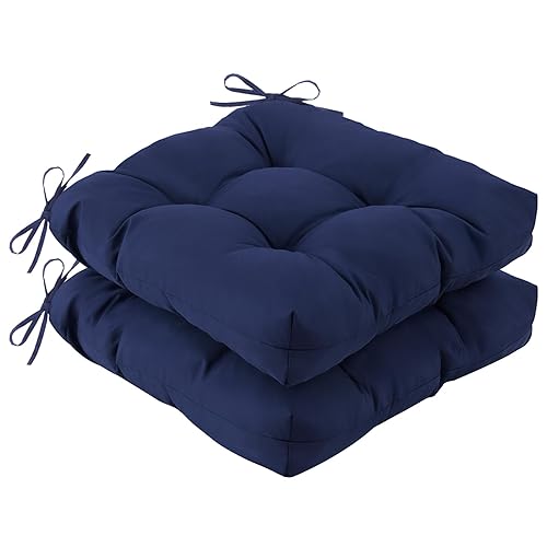 IASEAHK Outdoor Chair Cushions Set of 2, 19" x 19"