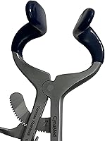 Vista 6 de Nuevo grado alemán Molt boca mordaza azul 4.5" instrumentos veterinarios dentales