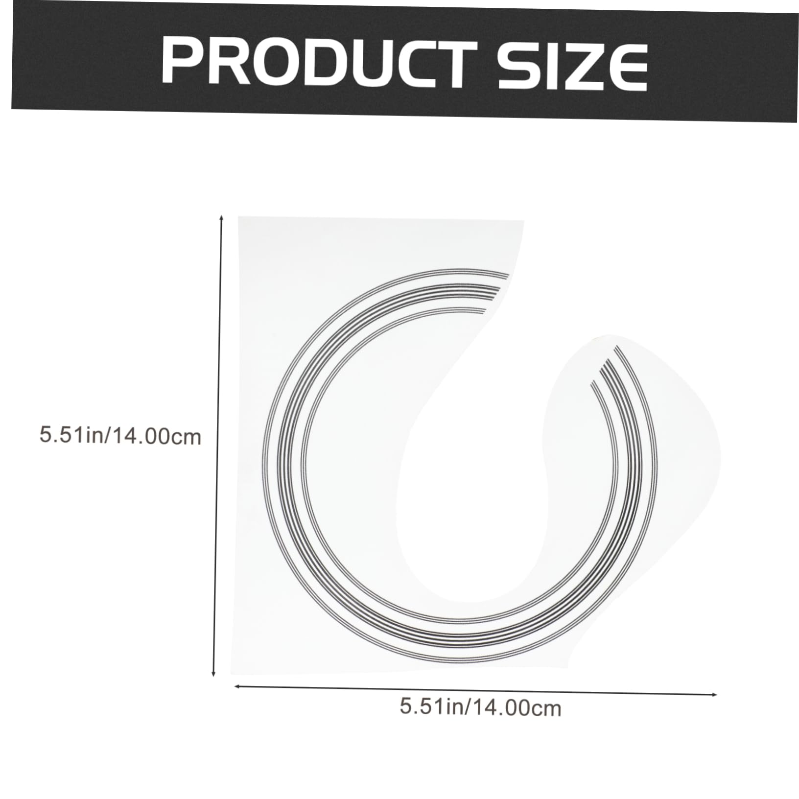 OFFSCH Acoustic Guitar Sound Hole Rosette Guitar Rim Sticker Sound Hole Decal