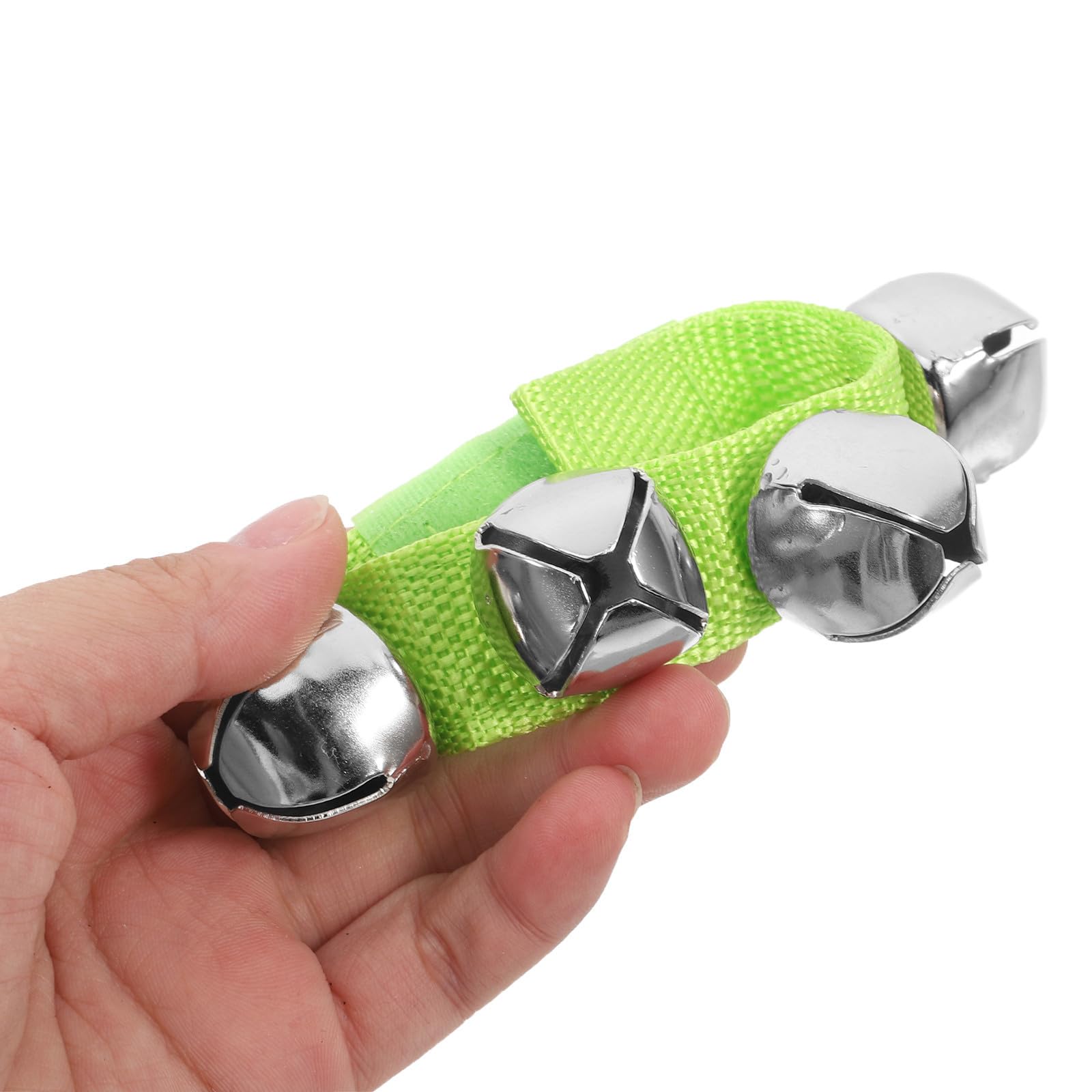 24 Pezzi Bracciale Campanelli Natalizio in Metallo e Stoffa