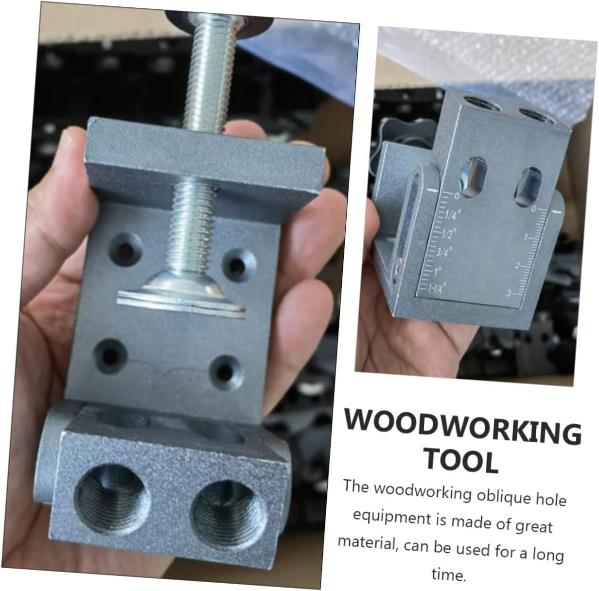 1set Drill Angle Tool for Woodworking Positioning Guide for Accurate Drilling of Angled for Projects and