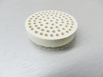 Ceramic Honeycomb Block Soldering Plate Round Alumina Jewelry Solder Heat Board