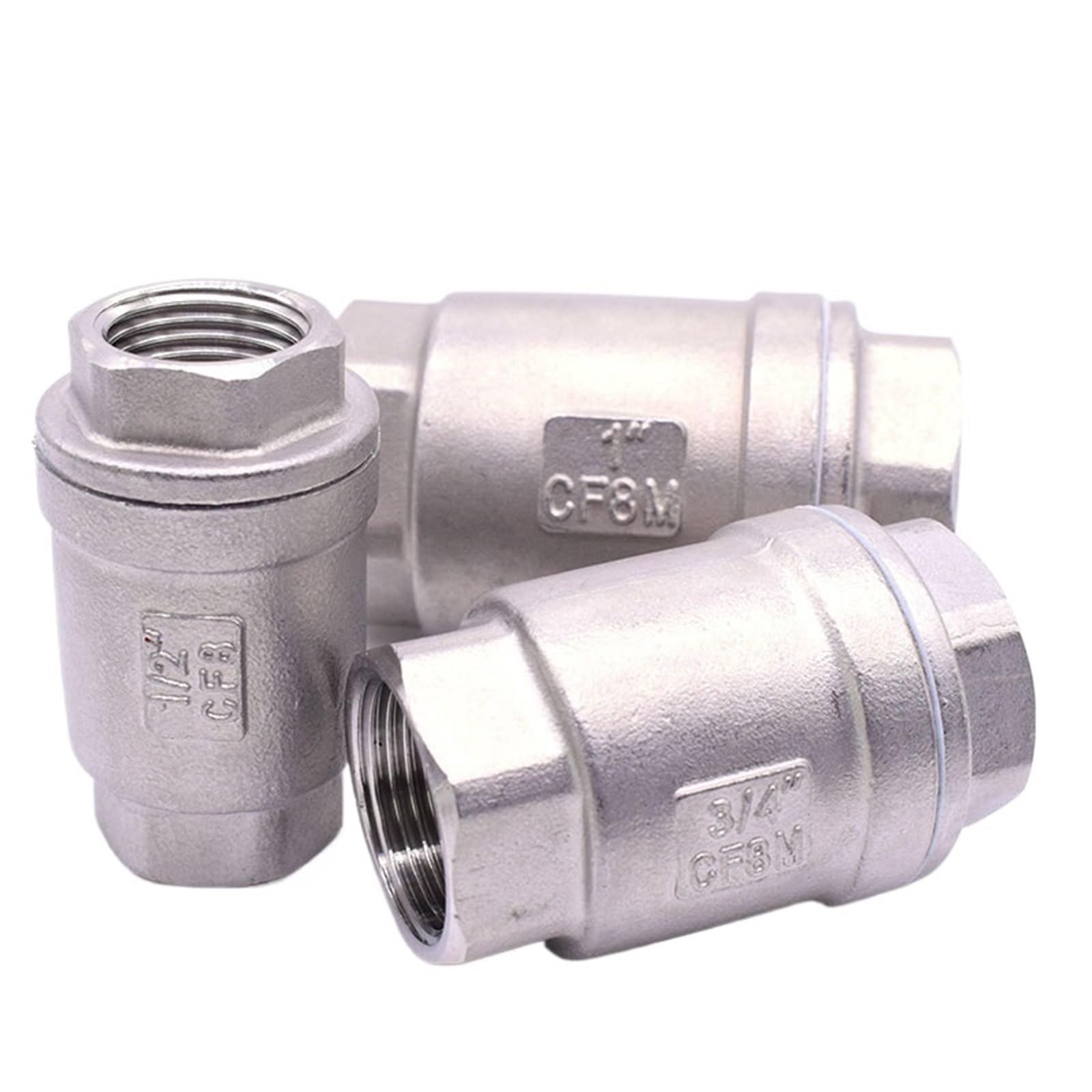 Dkgnyxnplj Dn32 1Pcs 304 Stainless Steel Check Valve Vertical Check Valve Dn15 Dn20 Dn25 (Dn32)