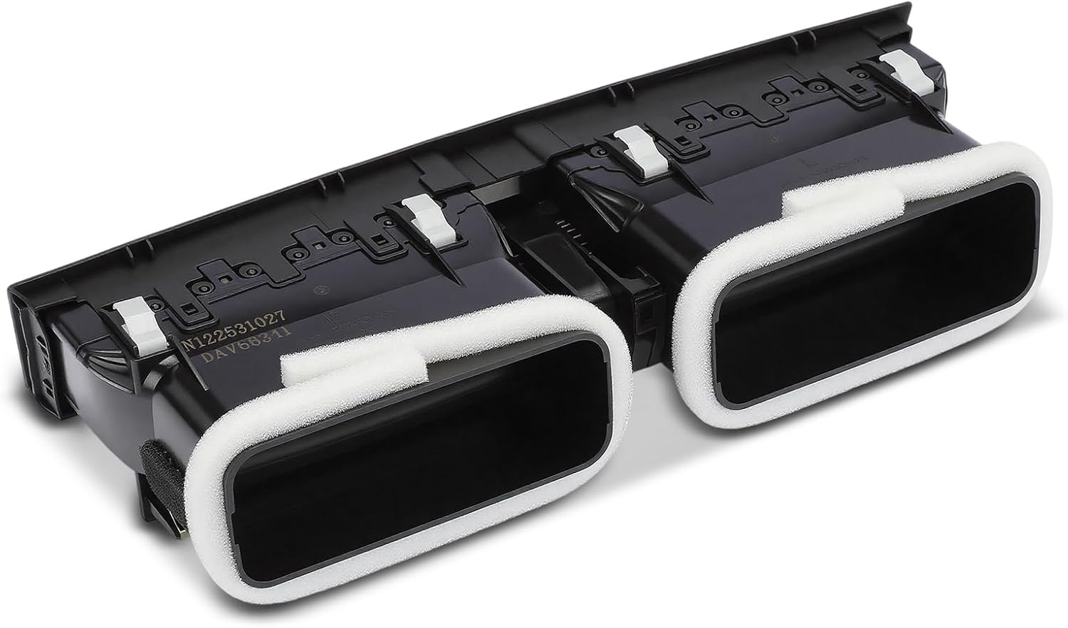 A-Premium Dash Air Vent Outlet Panel Compatible with Lexus GS300 2006, GS350 2007-2011, GS430 2006-2007, GS450h 2007-2011, GS460 2008-2011, Front Center Side, Black