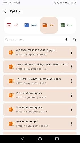 Document Reader (PDF, DOC, DOCX, XLS, PPT)