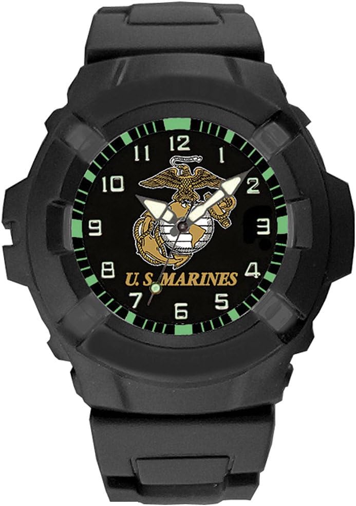 Aqua Force Marines Combat Watch with 47mm Face (Style 1)