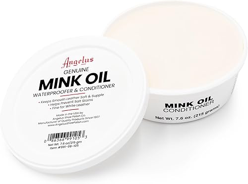 Miniatura 7 de Angelus Aceite de visón para botas de cuero, Claro