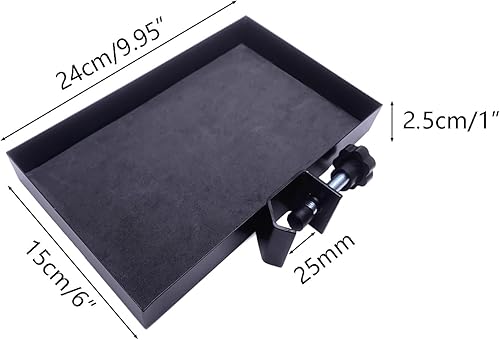 Miniatura 4 de Jiayouy Soporte para micrófono, bandeja de soporte de música, soporte de micrófono, soporte de bandeja para escenario, transmisión en vivo,