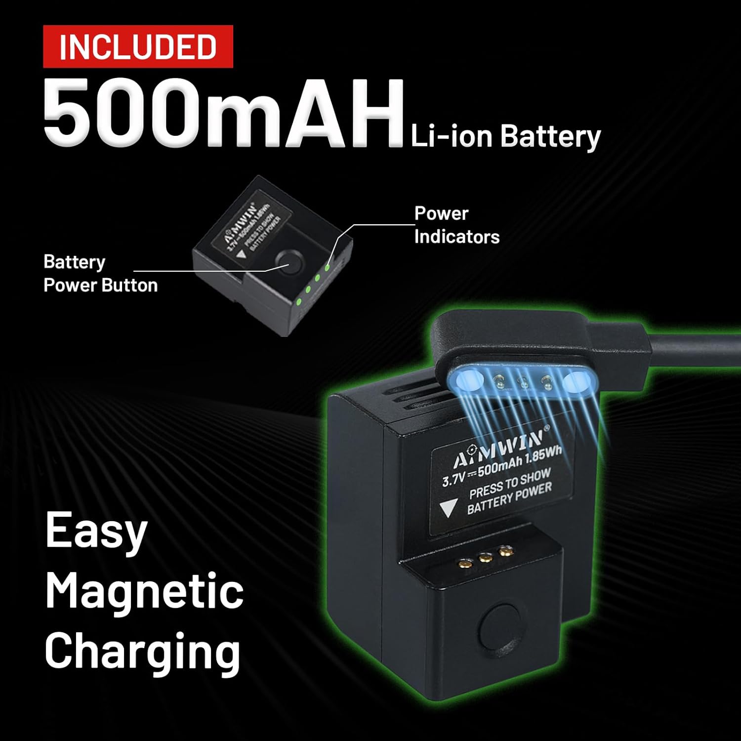 AIMWIN Aim Awake Open Reflex Sight 2 MOA Dot 32 MOA Circle Multi-Reticle Optic Bundled with Tactical Laser Light Combo 900 Lumens Weapon Light