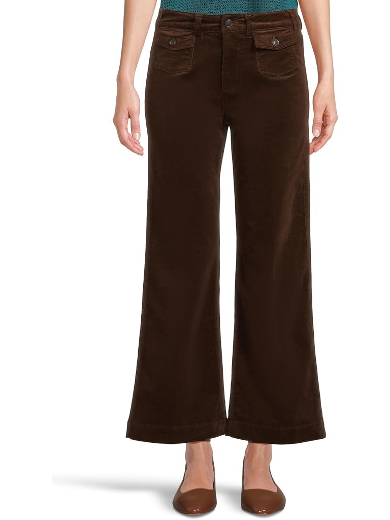 Brown Paige Leenah Ankle Mini Patch Pockets In Chicory Coffee