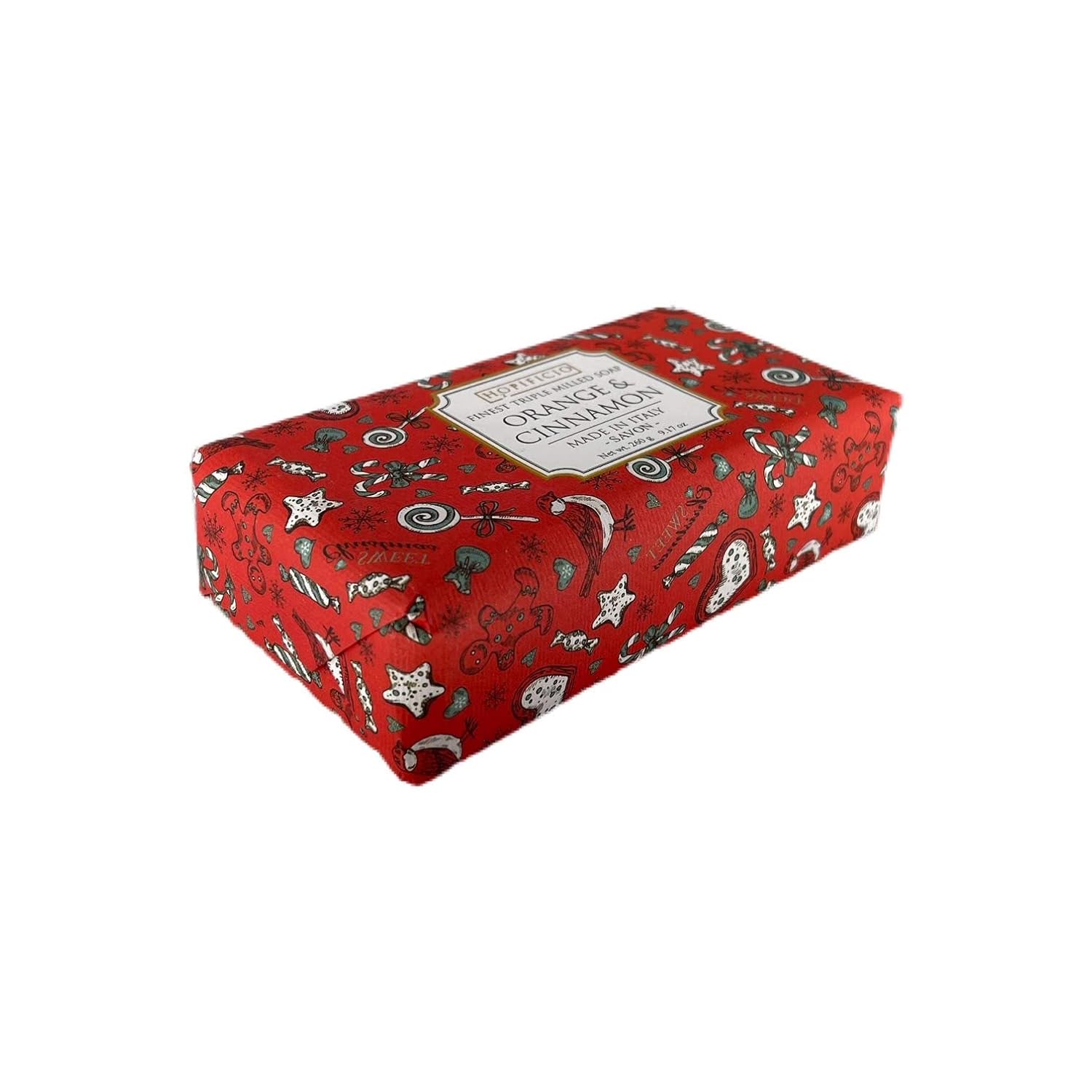 Orange & Cinnamon Holiday Finest Milled All-Natural Bar Soap � 260g