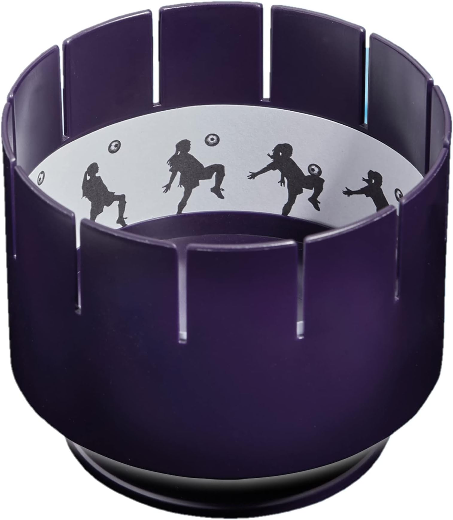 Brainstorm Toys Zoetrope – Classic Animation Toy to See Still Images Come to Life, Interactive and Educational Motion Picture Toy for Kids, Purple