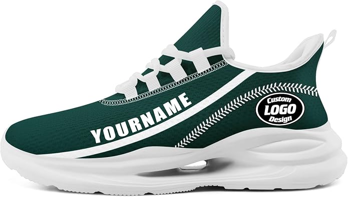Custom Mens Sneaker Personalized Womens Running Shoes Light Weight Baseball Tennis Breathable Unisex Athletic Shoes