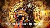 dark magician girl cosplay wig Spielmatte Dark Magician Girl Kann auch für alle anderen großen Sammelkartenspiele verwendet werden