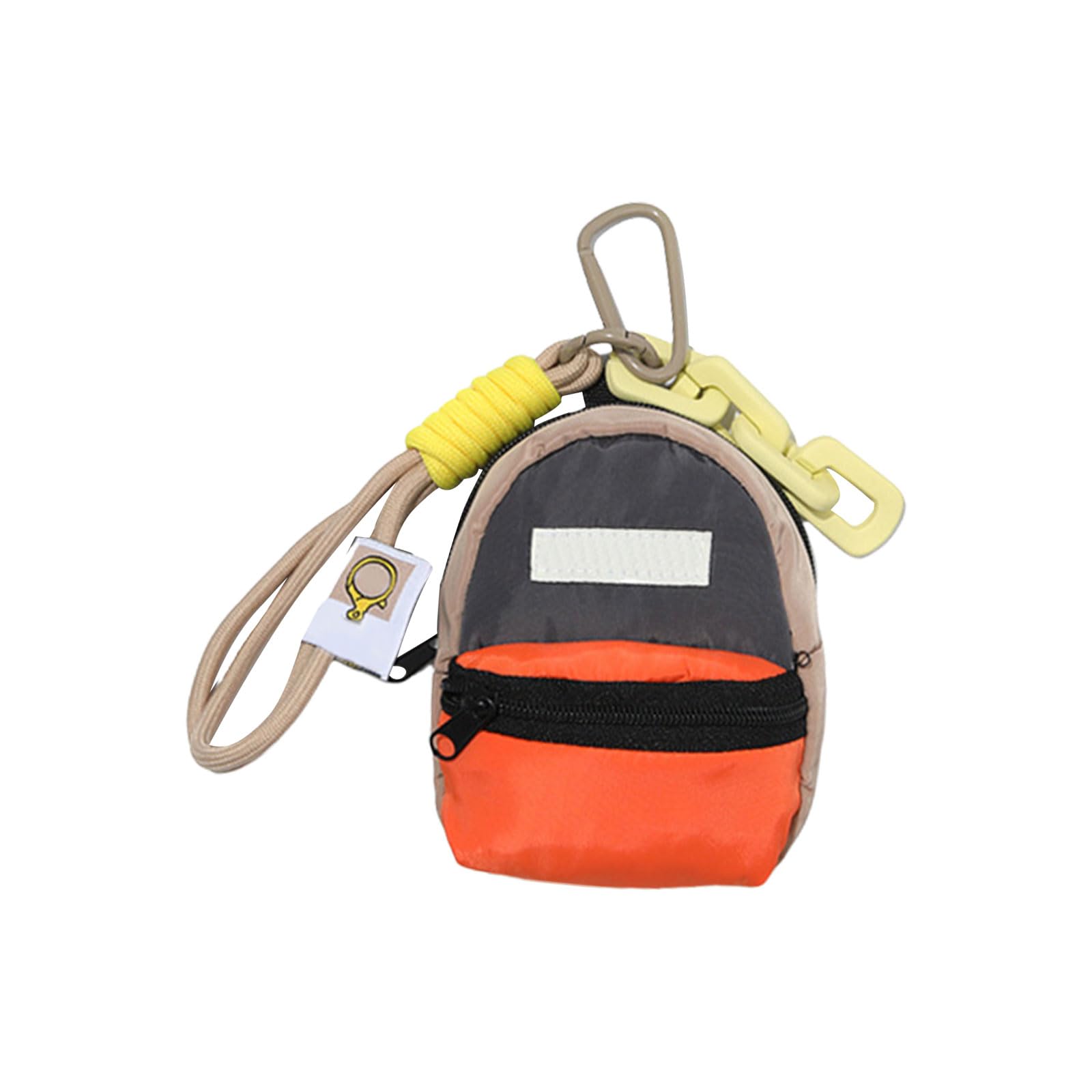Versatile Backpack Keychain Charm Portable Miniature Backpack Keychain Stylish Keyring Charm For Travel And Sports
