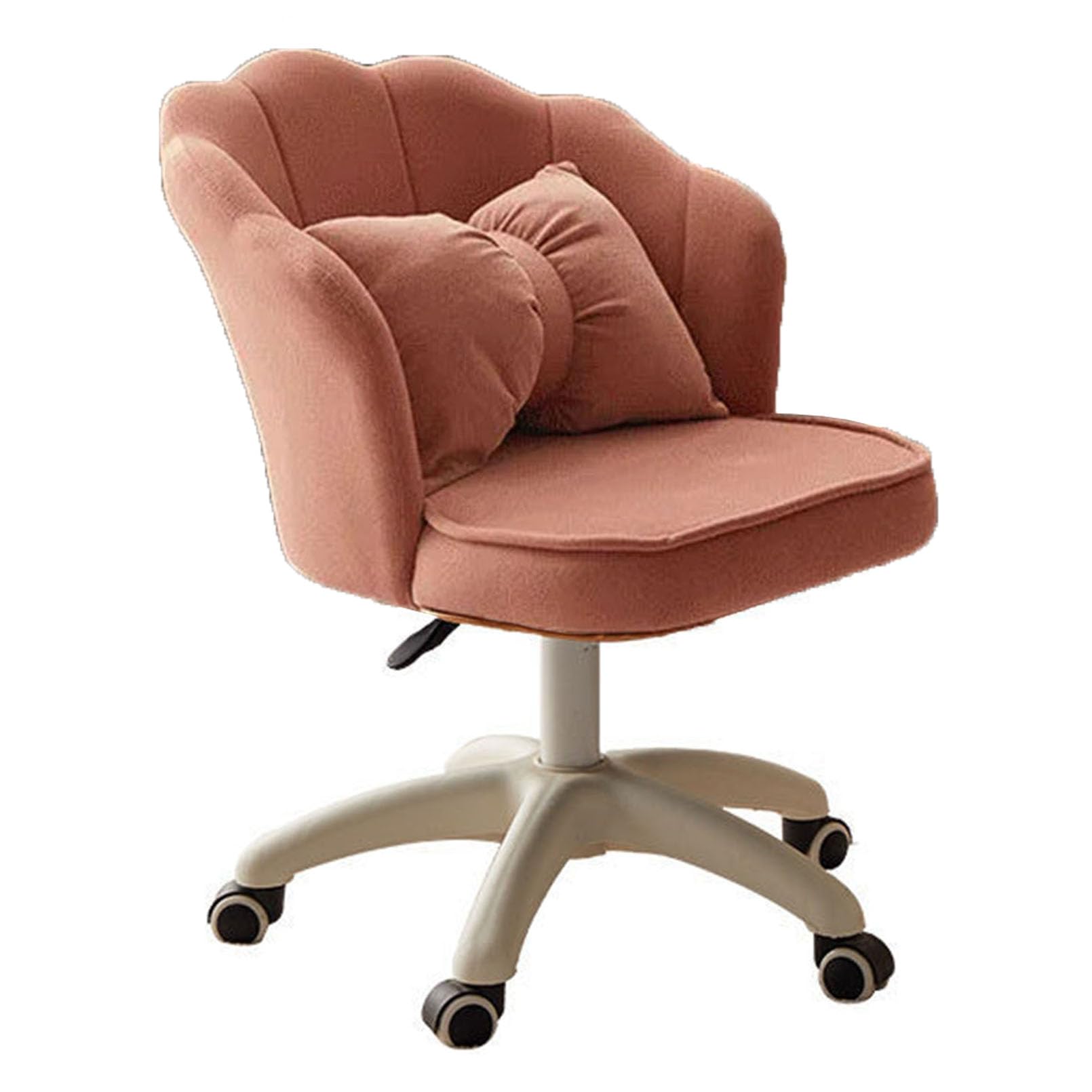 Chaise de bureau en tissu avec roulettes réglable pour ordinateur de bureau