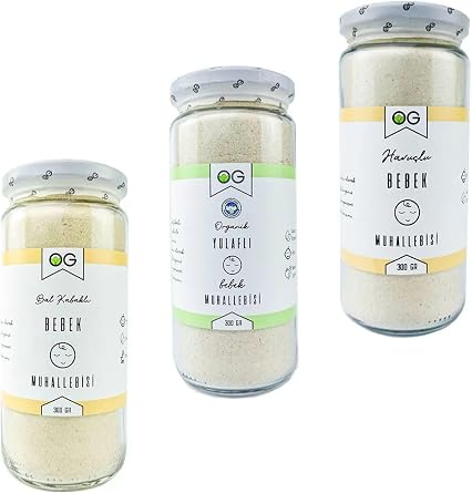 OG Bebek Muhallebi Seti +6 Ay  Yulafl ,havu lu,bal Kabakl