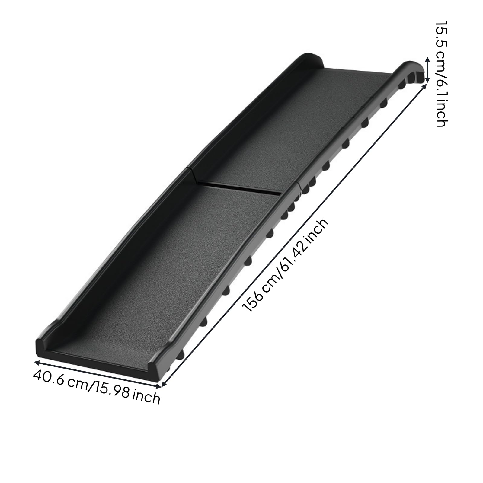Rampa per Cani Pieghevole Robusta, Opaco Standard
