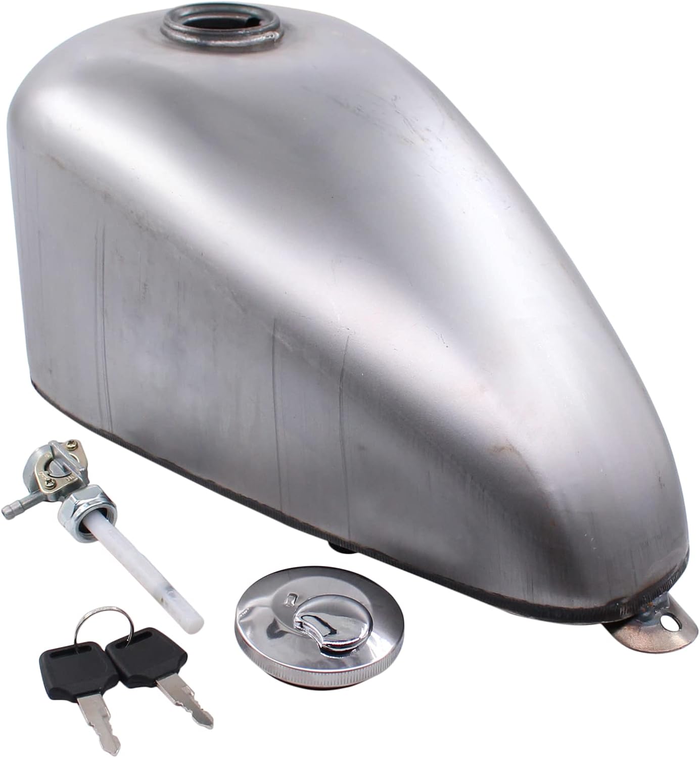 NewYall 1.5 Gallon 5L Gas Fuel Tank for Sportster Ironhead Bobber for Harley Sportster Ironhead Bobber 1955-1978
