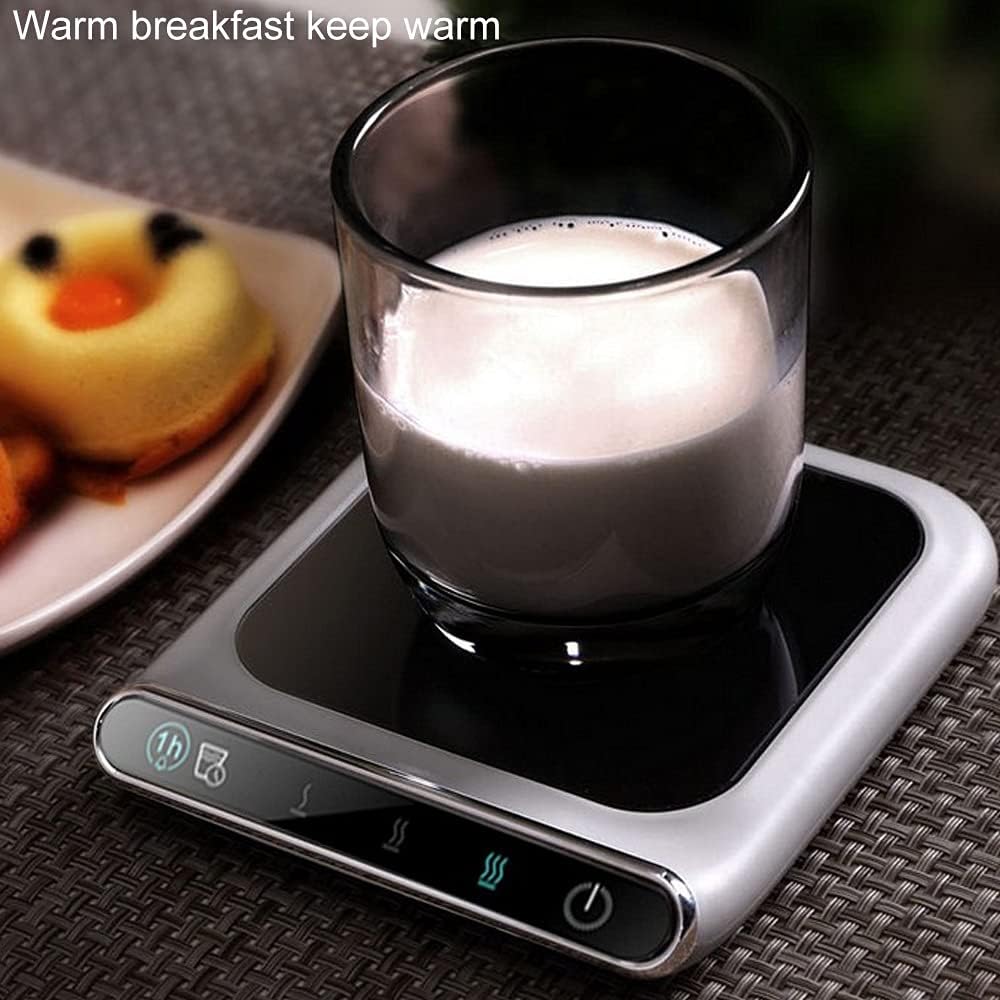 5V Mini Cup Warmer USB Charge Coffee Heater Thermostatic Car Tea Makers Pad 3 Gear Coaster Heater for Coffee Milk Tea Warmer Pad Heater