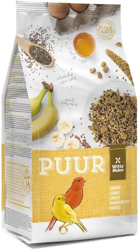 Puur Canary Bird Food 2kg Seed Mix Premium For Canaries, Pack of