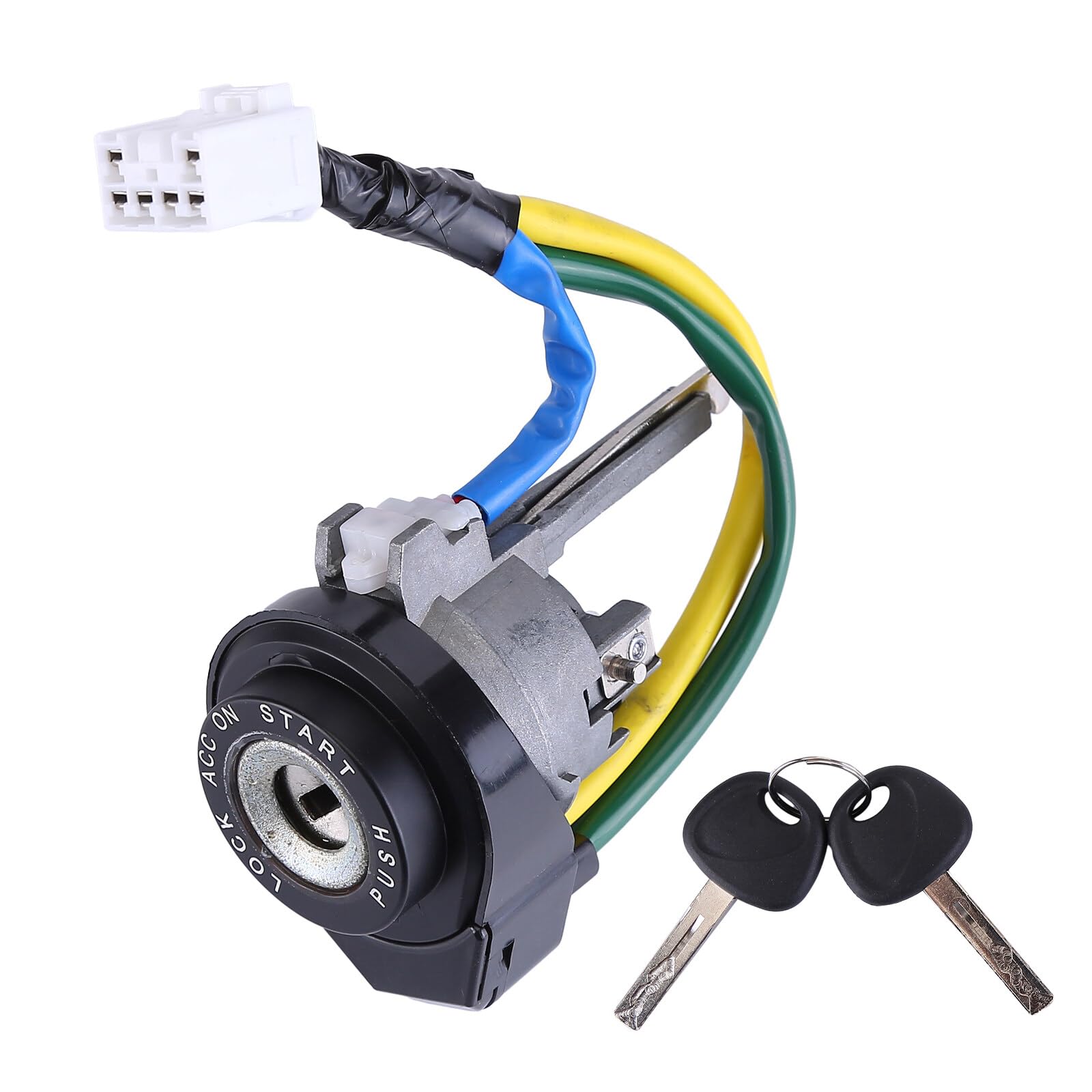 Vorally Ignition Lock Cylinder with 2 Keys, Compatible with