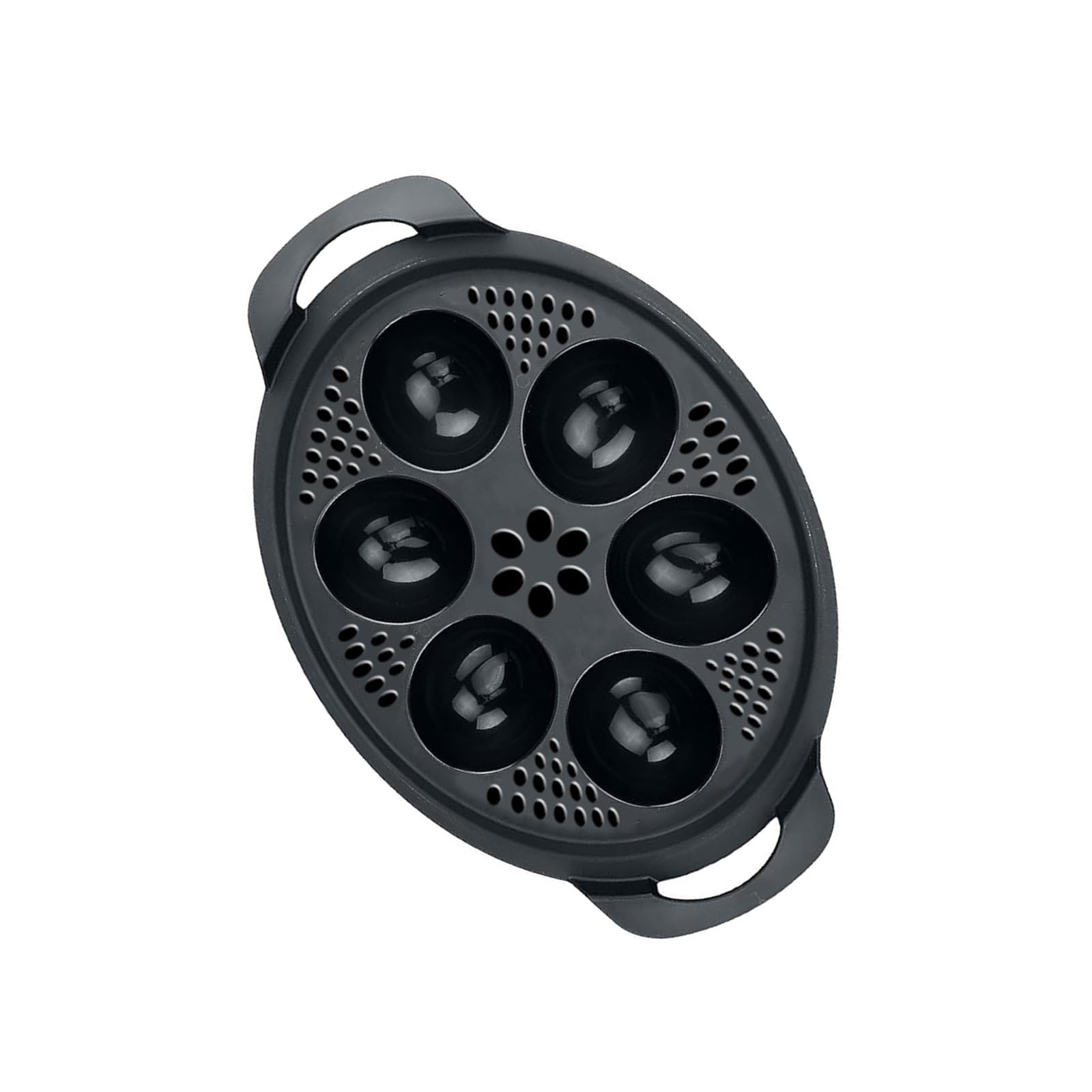 Nonstick Microwave Eggs Poacher Insert 6 Cup Eggs Cooker For Air Fryers Oven And Cooking Machines Baking Accessories