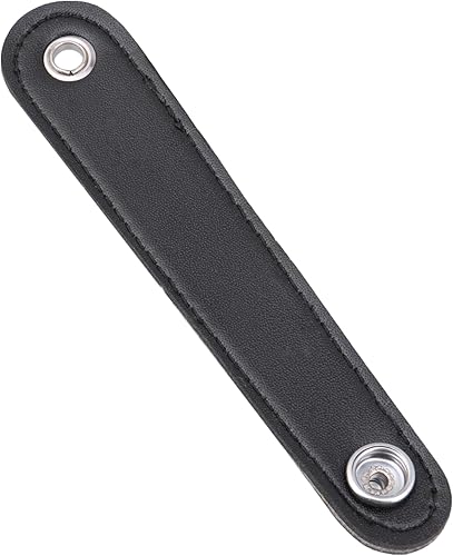 Miniatura 5 de BQLZR Arnés de hombro correas de muñeca para 4860 Bass acordeón cuero negro paquete de 3, Negro -