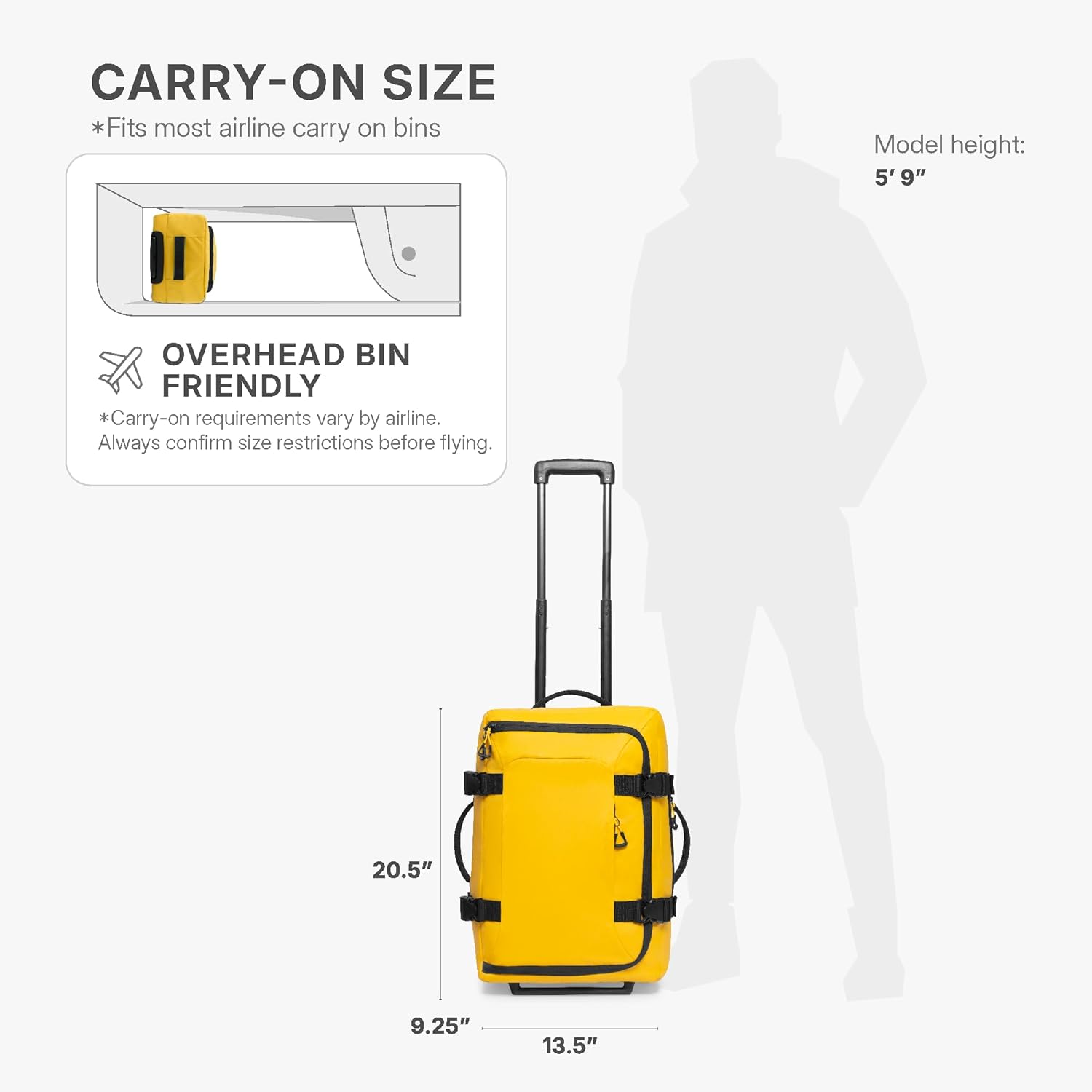 Traveler's Choice Softside Upright Wheeled Duffel Bag - Image 5