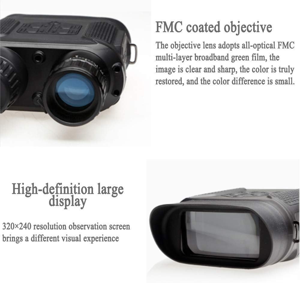 Black Monocular Telescopes High List Tube Night Vision 10X32 with High Magnification for Adult Portable Night Vision Telescope Outdoor T