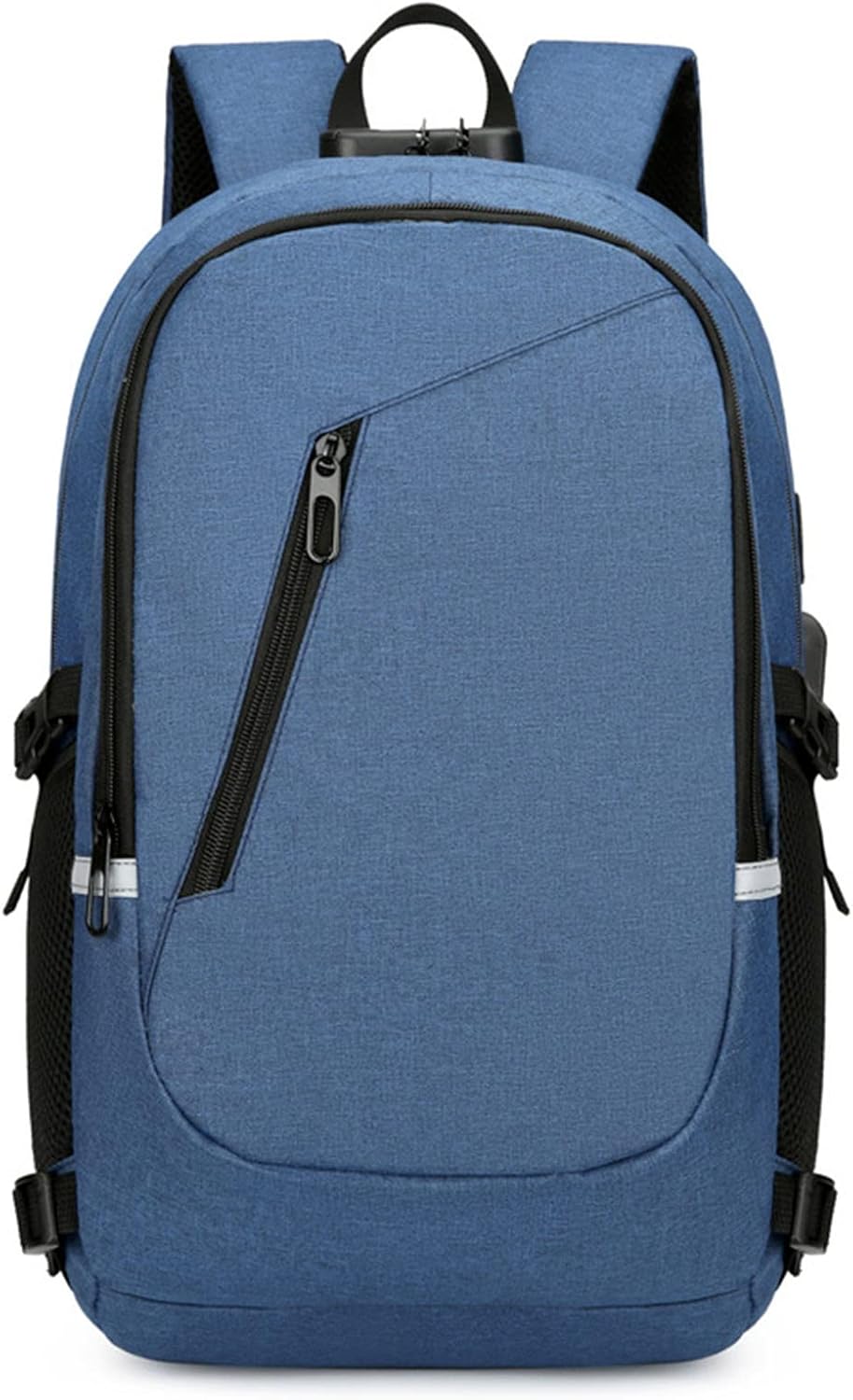 Zaino di grande capacità per uomini donne studente zaino da viaggio maschile zaino da viaggio aziendale per adolescenti zaino per laptop di ricarica USB zaino di grande capacità per uomini