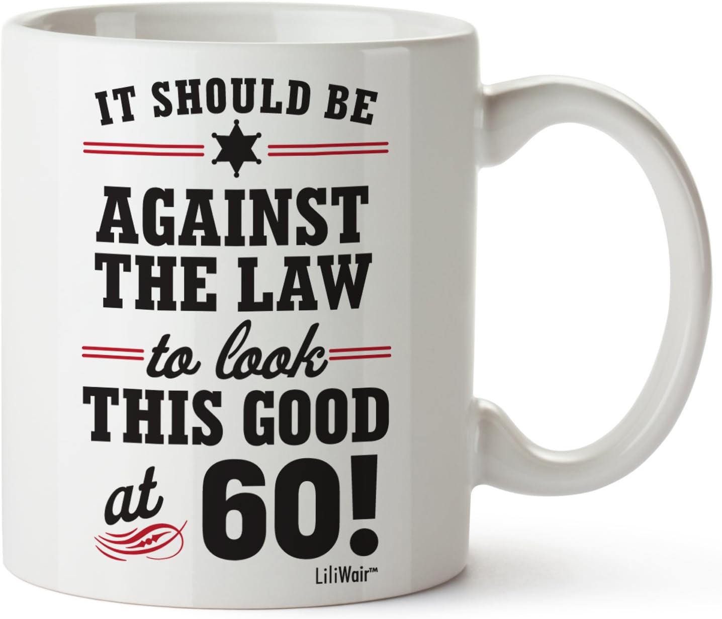 LiliWair 1964 60th Birthday Gifts Men Women | Birthday Gift for Man Woman Turning 60 | Funny 60 th Party Supplies Decorations Ideas | Sixty Year Old Bday Coffee Mug | 60 Years Gag Cups Presents Mens