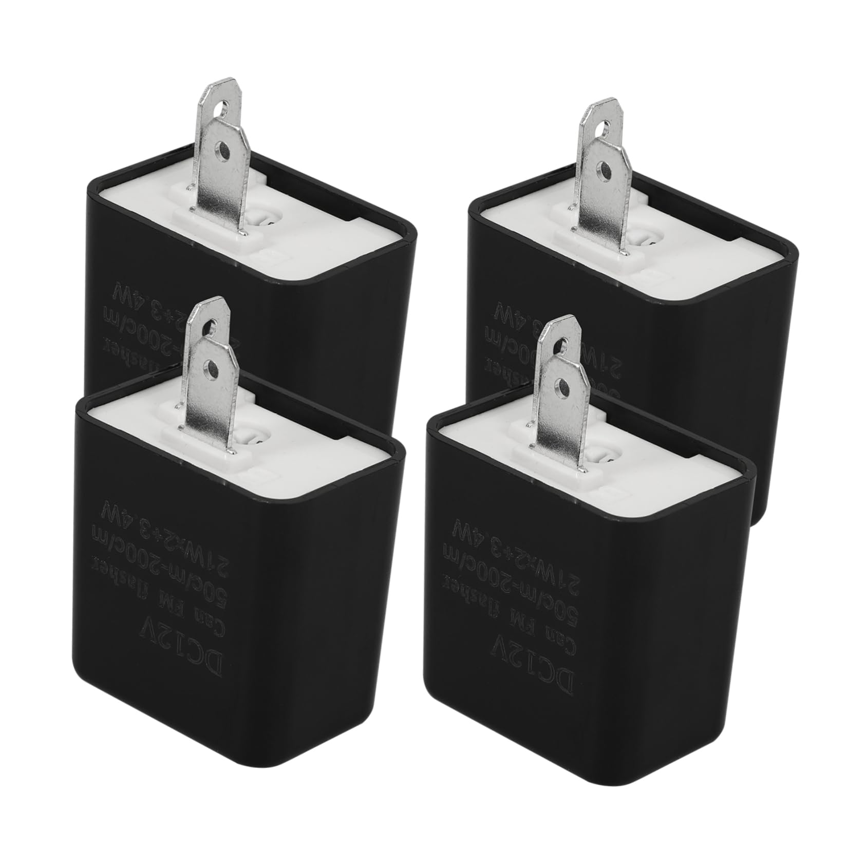 PRETYZOOM 4Pcs Adjustable Electronic Flasher Relay for Motorcycle LED Turn Signal Reliable Performance Upgrade Simple Installation Stylish Design