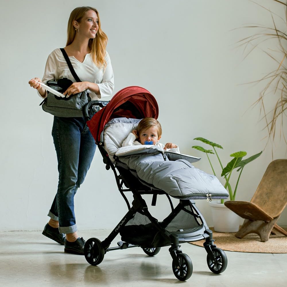 Interbaby 10024-08 - Saco de abrigo universal, Negro
